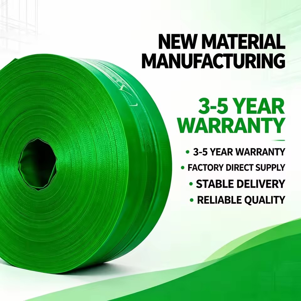 Factory Wholesale PE Layflat Hose Custom Size Agricultural Farm Irrigation Water Hose