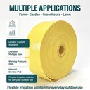 YuNan PVC-coated Tarpaulin Agricultural Irrigation Hose Wear-Resistant Thickened High-Pressure Resistant Tightly Woven 2-6