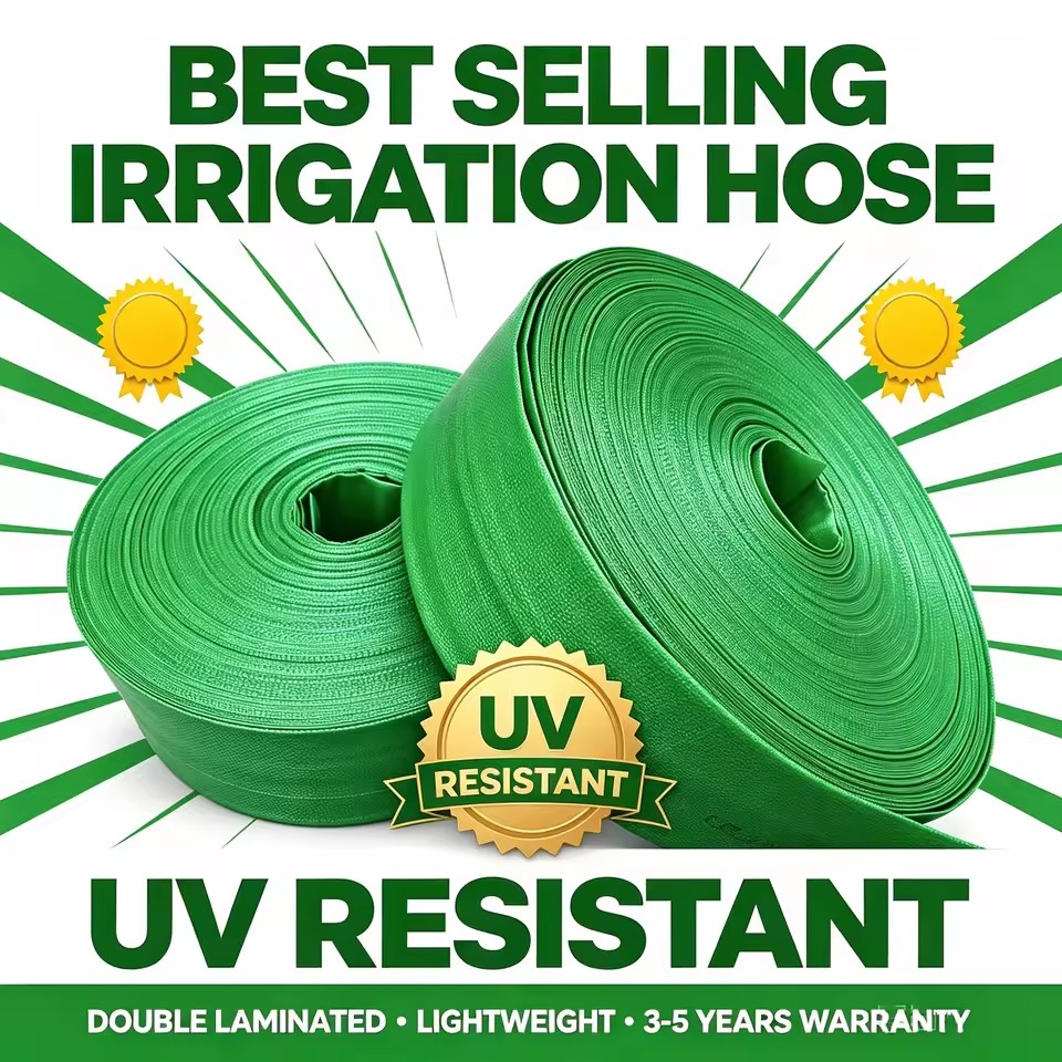 2.5 Inch AntiAging PE Layflat Hose Agricultural Irrigation Water Supply Hose