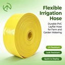PVC Mesh Irrigation Tape, Three-layer Composite with High-pressure Resistance, Irrigation and Watering Hose