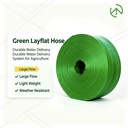 5 Years Warranty Anti UV Anti Aging PE Layflat Hose for Farm Agricultural Irrigation Greenhouse & Home Use 3-6Bar Pressure