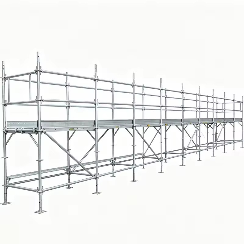 Ringlock Scaffolding System for High Rise Apartment Building Hospital and School Construction Projects