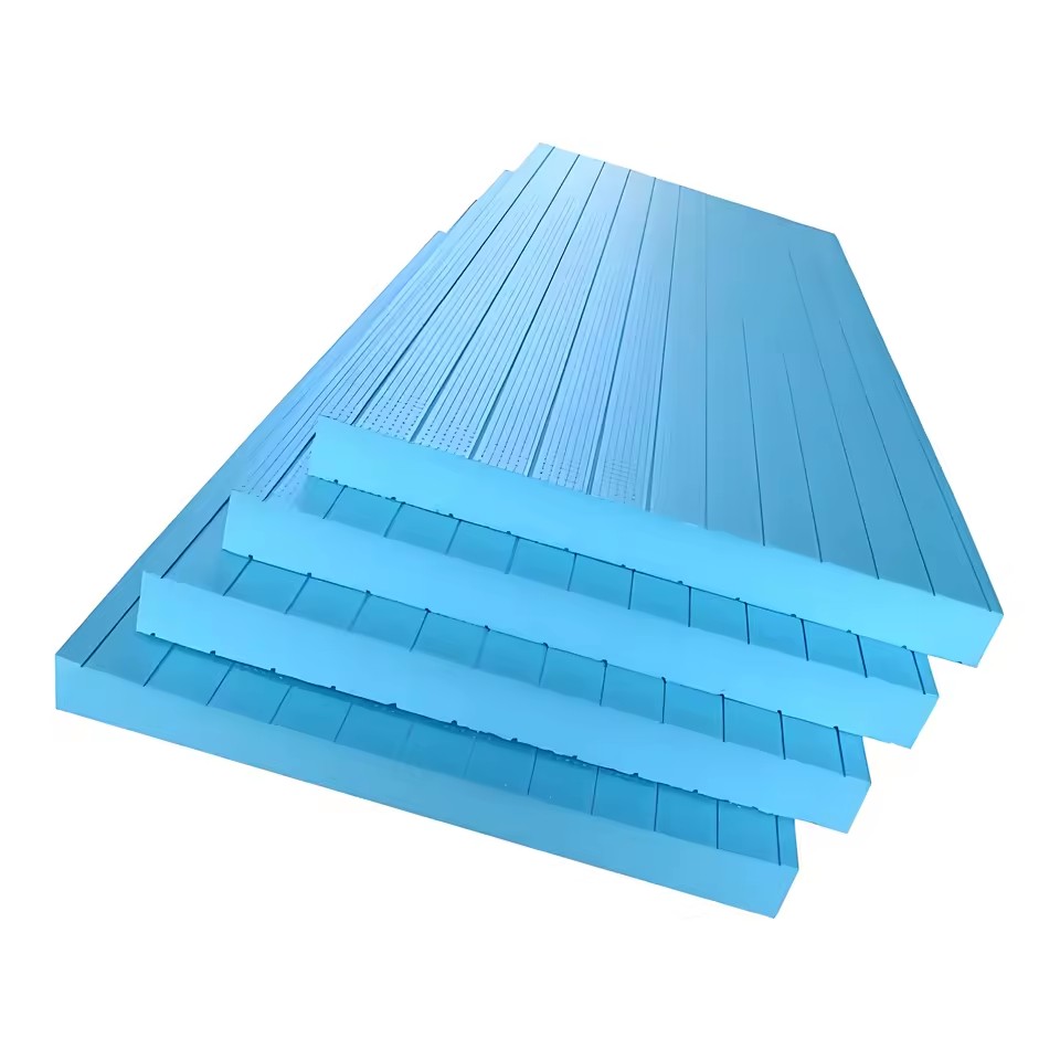 Blue XPS Board, 50mm Thick Environmentally Friendly Extruded Plastic Board, Building Exterior Wall Insulation Board