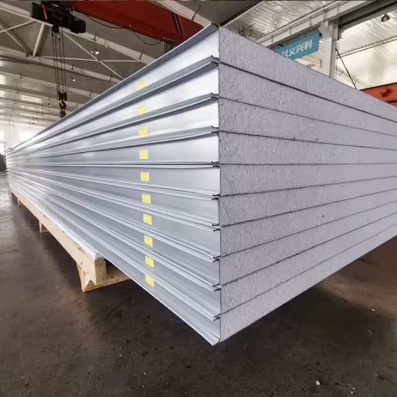 EPS Foam Sandwich Panel Expanded Polystyrene Wall Roof Board for Warehouse and Storage Buildings