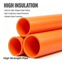 MPP Electrical Conduit Pipe for Cable Protection System Modified Polypropylene Tube for Highway Power Relocation Project
