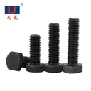 LS Brand Grade 12.9 Full-Thread Steel Hex Bolts M10-M20*60-300 Standard Thread Black Finish Industrial Fastening Screws