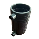 HDPE Pipe Fitting Electrofusion Equal Coupler DN125 Pe Coupling for Plastic Tube Water Pipe