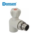 Plastic PPR Fittings Angle Radiator Brass Ball Valve