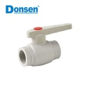 A2 plastic PPR ball valve with brass for hot cold water