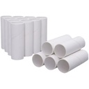 Customized Logo Recycled Kraft Paper Rigid Boxes Shape Model ADE-022002 Packaging Roll Core Tube Pipe for Medicine/Packing/Mail