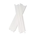 Disposable White Clear Lollipop Sticks Cake Cotton Candy Paper Sticks for Lollipop and Baking