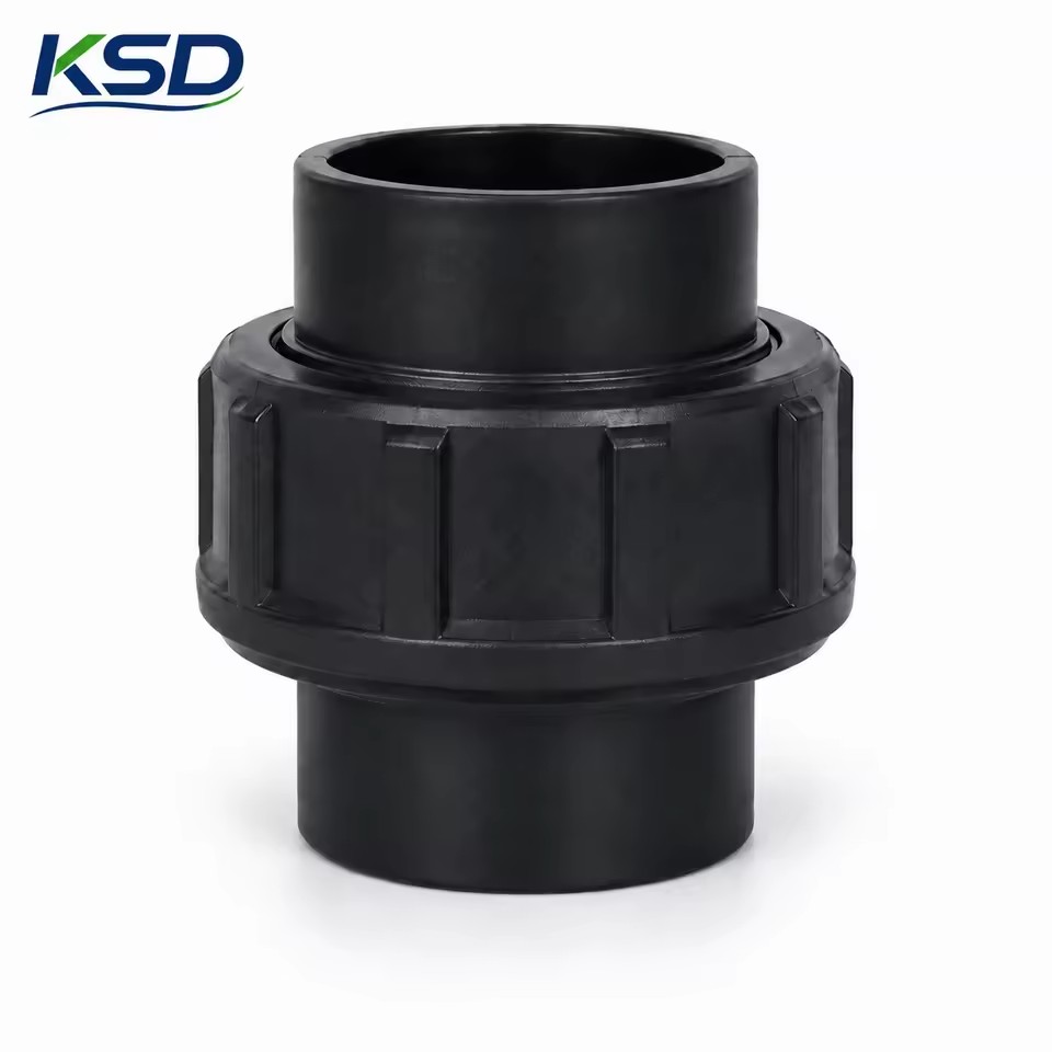 ISO CE Approved PN16 SDR11 Quick Connection Poly Joint Modular Maintenance HDPE Socket Fusion Union