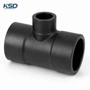ISO CE Approved PN16 SDR11 SDR17 Polyethylene Poly Pipe Multi-Size 3-Way Connector HDPE Socket Fusion Reducing Tee
