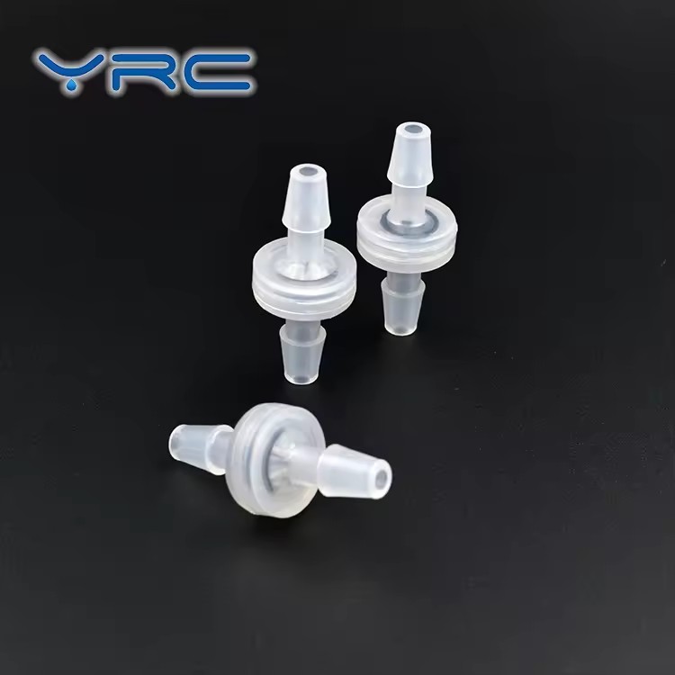 Mini Plastic Check Valve for Water One Way Flow Longhose Barb Connection 1/8" Port Size