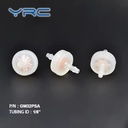 3.2mm Hose Barb Air Mini Valve PP Diaphragm One Way Non-return Diaphragm Check Valve Plastic Mini Flow One Way Valve