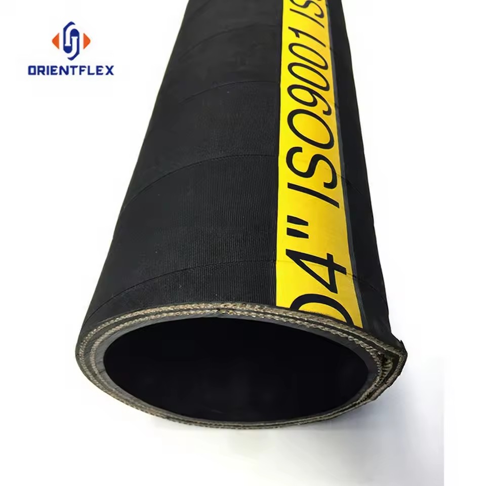 Wear Resistance Flexible Water Suction and Discharge Rubber Hose 30mm 2"" Water Discharge Hose
