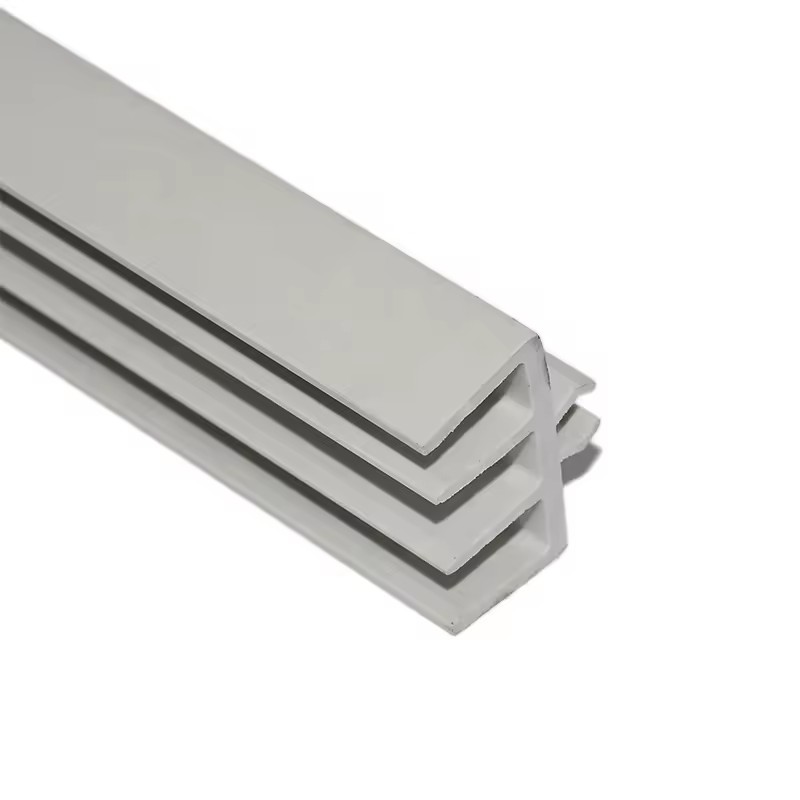 Extrude Brilliance Plastic Extrusions Architectural Rails PVC Customized Profiles for Window and Door Sliding Systems