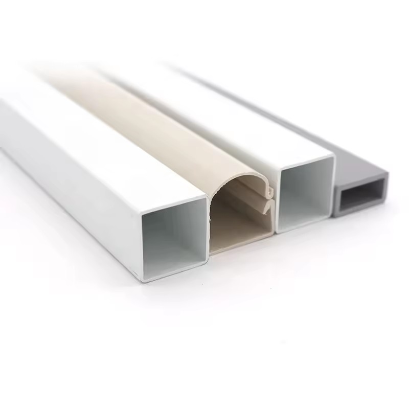 Easy-to-Install PE/PVC Square Drainage Channel Profile Eco-friendly Durable for Supermarket Exterior & Hospital Use