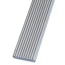 High Quality Can Be Mould Extrusion Abs Pvc Profile Pipe Building Plastic Pvc Profile