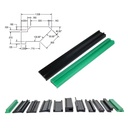 UHMWPE Profile Linear Wear-Resistant Eco-friendly High Durability Strip Pallets Conveyor Guide Rail Polymer Chain Guide U-shaped