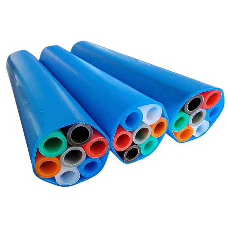 Low Friction Good Price HDPE Micro Duct Bundle Tube Corrosion Resistant Durable Fiber Optic Cable Air Blowing