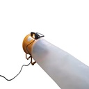 Wholesale High Quality PE Film air Duct Environmental White Color Polyethylene Exhaust Hose