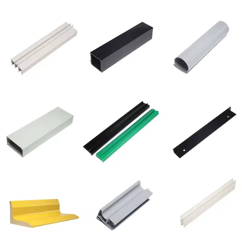 Customized Durable & Eco-Friendly Plastic Awning Rail Track White PVC Material C Shape Channel Extruded Profile 2-Year Warranty