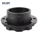 Electrofusion 225mm HDPE Flange Adapter Polyethylene Pipe Fittings Welding Connection Injection Molding Technique Casting