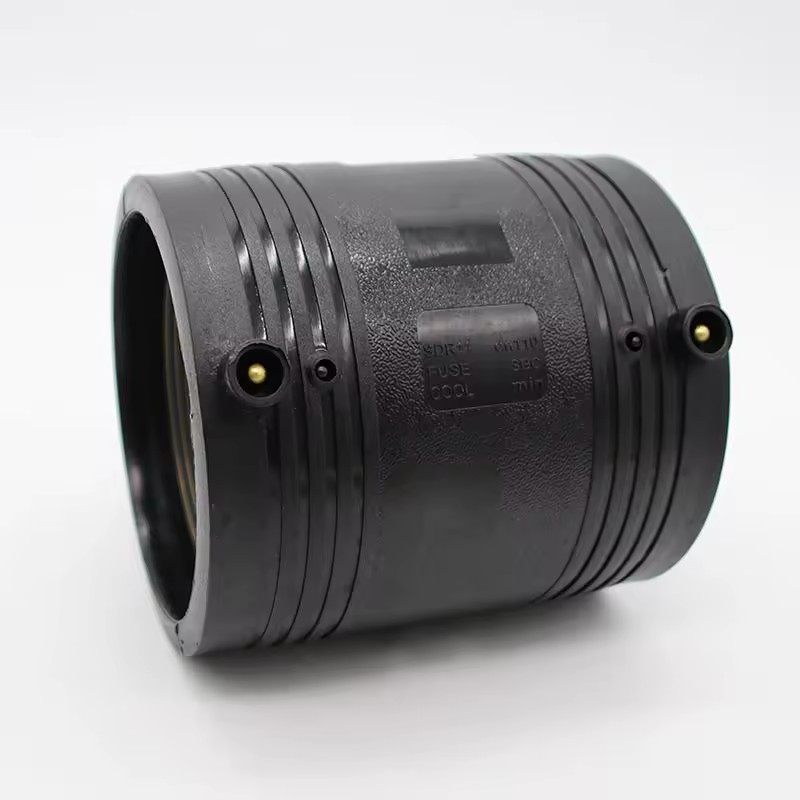 High Pressure HDPE Fittings Plastic Electrofusion Equal Tee for Water Supply System PN16 Injection Molding EF Mining Project