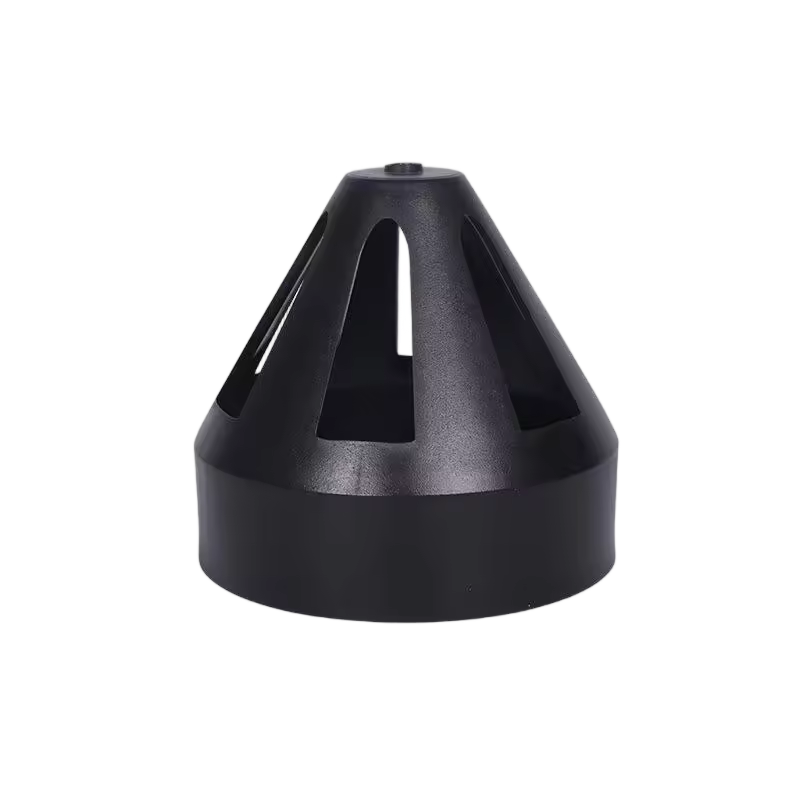 HDPE Thermofusion Socket Accessories PN10 Breathable End Cap with Flexible Water Siphon Drainage Fittings