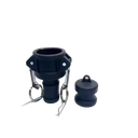90mm DN90 Male Adapter Female Thread PP HDPE Camlock Coupler Type a 1/2" to 3" High Pressure Coupling Fittings