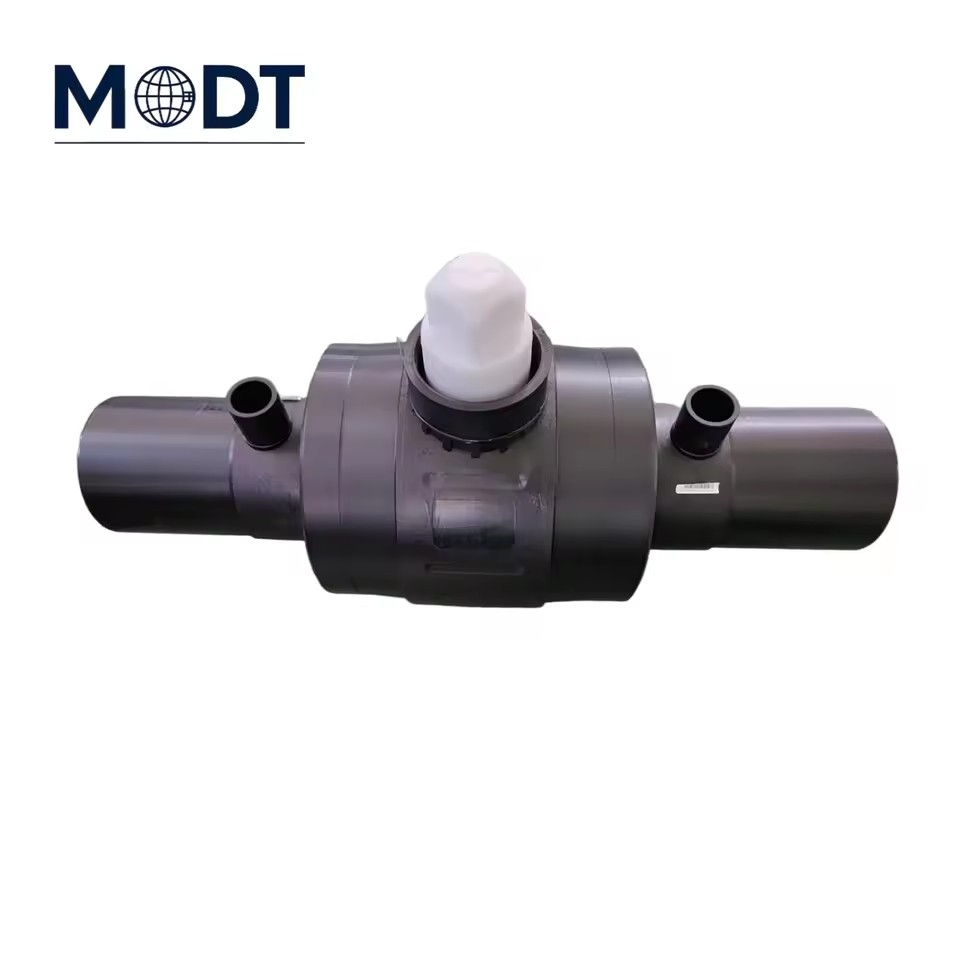 MDT PN16 Plastic Pipe Fitting HDPE Electrofusion PE Ball Valves