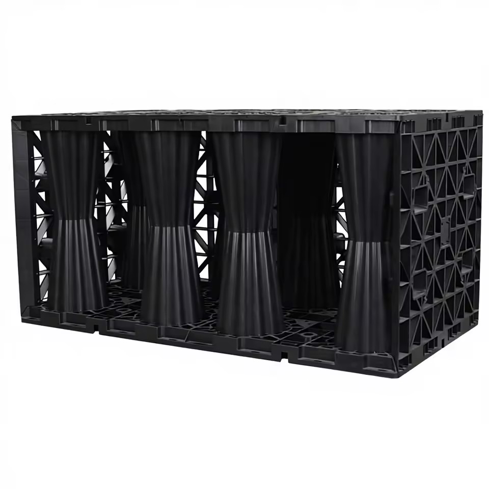 30tons 45tons 60tons Rainwater Storm Water Crate Collection Storage PP Rainwater Recycling System Rainwater Collection Module