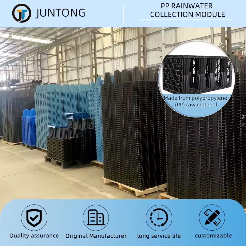 Factory Direct Underground Plastic Rainwater Collector, Park Tree Catchment Drainage & Rainwater Harvesting System