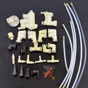 Coffee Machine Plastic Accessories Durable Pressure Relief Valve and Steady Flow Valve