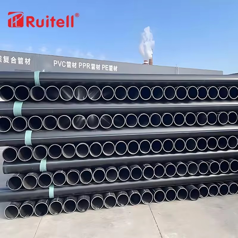 Factory Customized High Density Polyethylene Industrial Agricultural Irrigation Pipes 50 Years Lifespan -60~60 Temperature