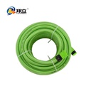 Flexible Fiber Braided PVC Garden Hose Reel 1/2 Inch 30m Roll Reinforced Irrigation Pipe 10 Bar 145 PSI
