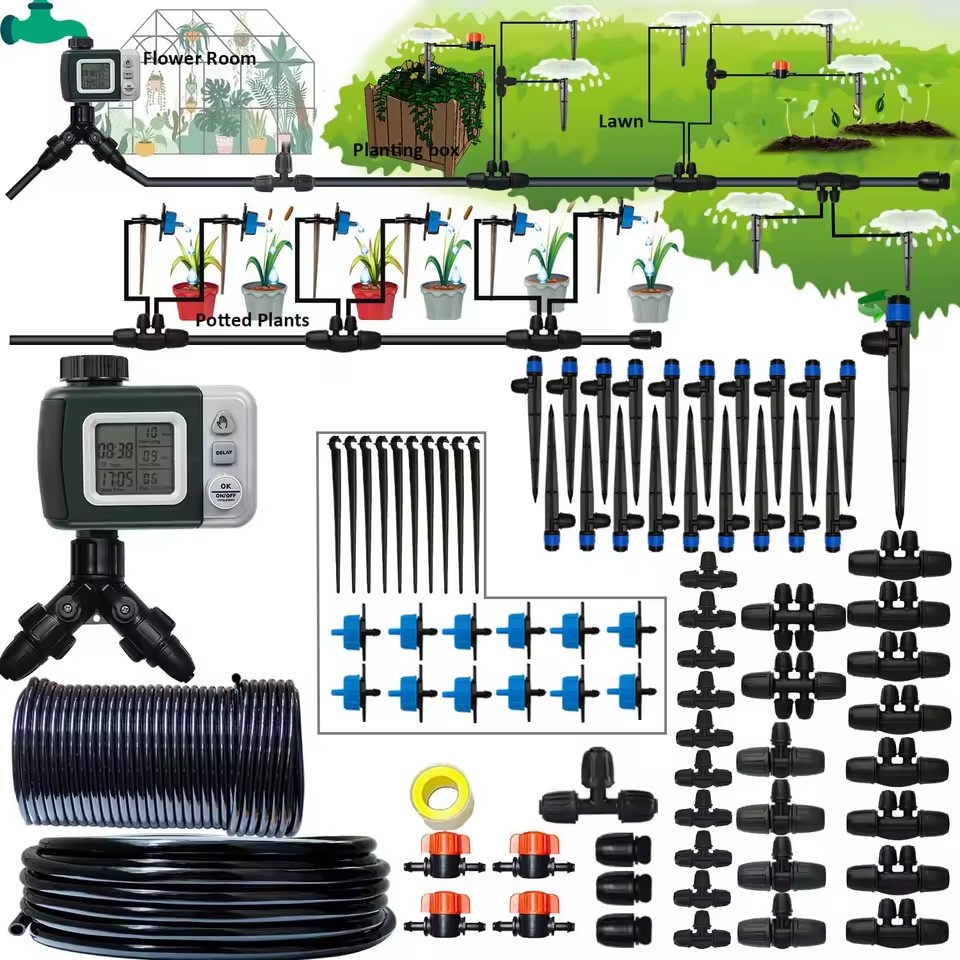 Wholesale High Quality Agriculture DIY 1/2 Inch Irrigation Tubing Professinal Water Irrigation System for Garden