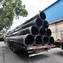 Brand Bridge Construction Piling Material Q355B/Q235B Section Large Diameter Abrasive Blasted Spiral Welded Steel Pipe
