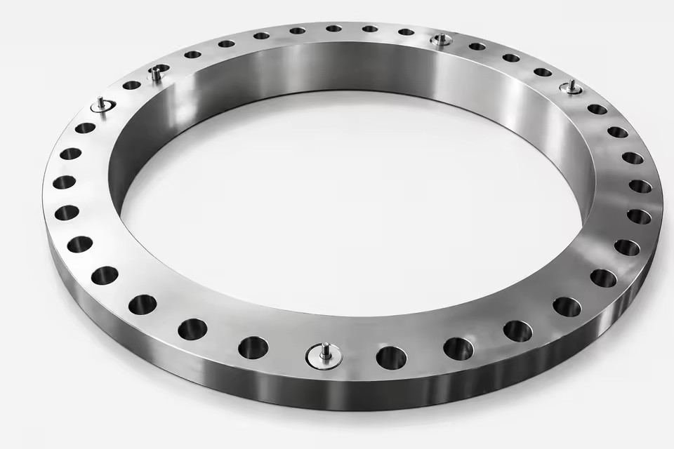 Large-Diameter Stainless Steel Flange Discs and Butt-Weld Flanges