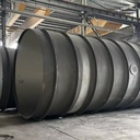 Carbon Steel Pipes Q345B/Q235B Hot Rolled Other Standards Pemposite Anticorrosion Surface Treatment for Waste Treatment