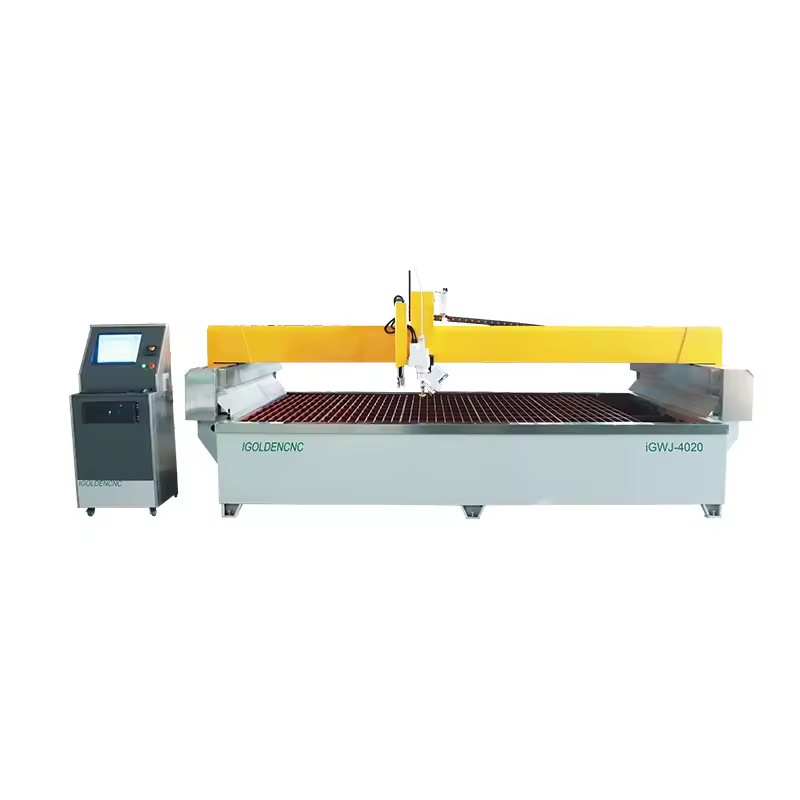 Hotsale 5 Axis Abrasive Waterjet Machine CNC Water Jet Cutter for Porcelain Tile Glass Stone Mosaic Pattern Chamfer Processing