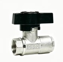 DN10 Italian Brass Plated Manual Ball Valve OEM for Pressure Washing Soft Washing Industrial Applications NPT Connection SS304