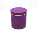 Direct Manufacturer's Large 500ml Purple Wide-Mouth Plastic Bottle for Body Milk Scrub Hair Mask Shampoo Lotion Animal Milk