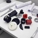 Custom 3D Drawing CAD Design Plastic Products Moulding Plastic Injection Parts Custom Design Plastic Products