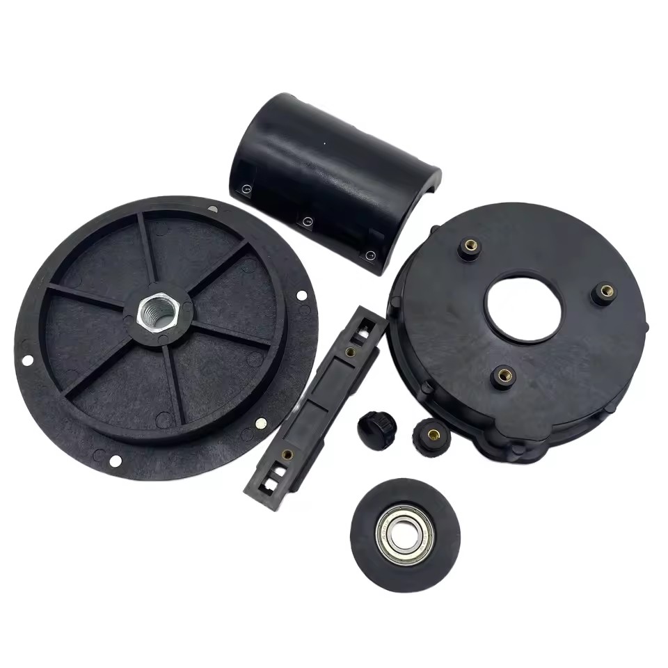 New Designed Nylon Custom Molding Fitness Equipment Plastic Parts PA6 GF30% Bushing Parts Injection Plastic Molded