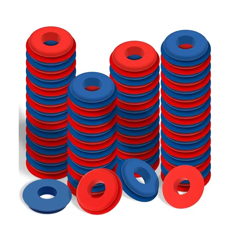 High Quality Blue/Red Rubber Glad Hand Seals for Semi Trucks and Trailers Haiyu BHY6460 Model