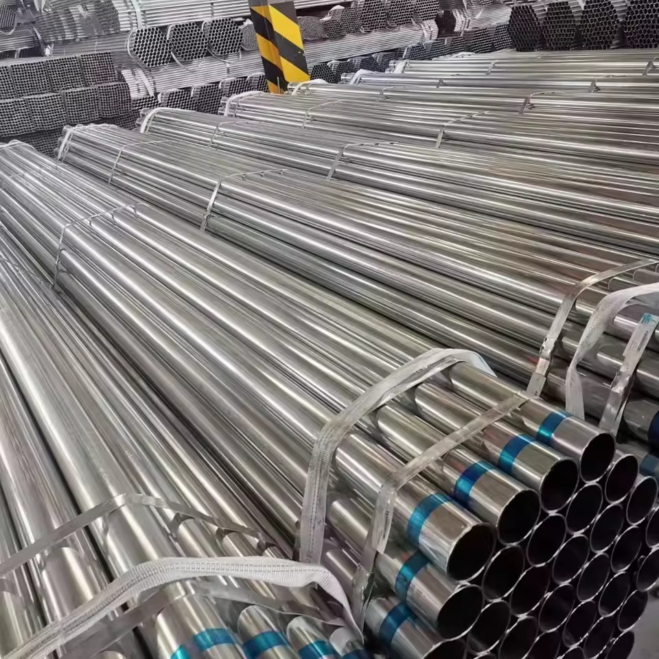 Factory JLCC Brand 2 Inch Hot Dipped Galvanized Steel Pipe ASTM Standard ISO 9001 Certified Welding Cutting Service