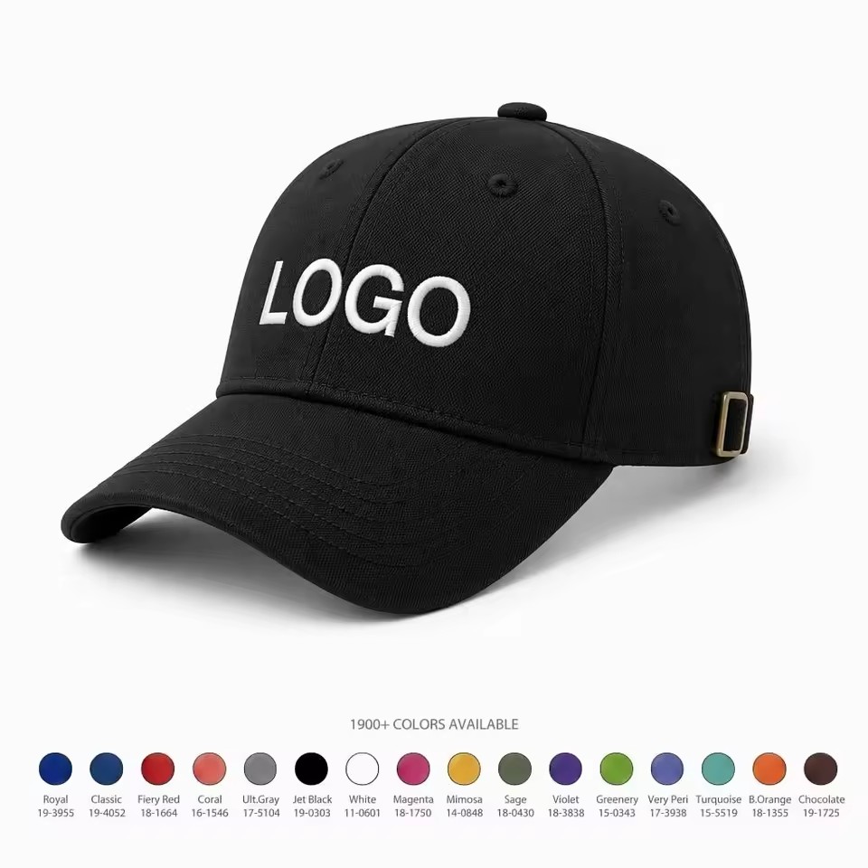 High Quality 6 Panel Embroidered Custom Dad Hat Cap 100% Cotton Fabric Customize Logo Sport Unisex Baseball Cap Fruit Breathable