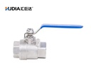 2PC Flanged 2-Piece Ball Valve 1/4 in Port Size for Oil Gas Pipeline Control